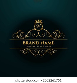 creative initial latter golden logo design with modern business vector template creative isolated golden monogram logo design 


