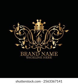 creative  initial  latter z logo design with modern business vector template.  creative isolated z monogram logo design with new latter logo golden color and black background . design of elements 