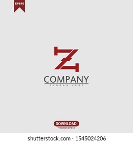 Creative Initial letter 47, Z logo vector design