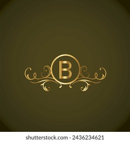 Diseño creativo del logotipo de la letra b inicial con la plantilla moderna del vector del negocio. Creativo aislado por diseño de logotipo de monograma