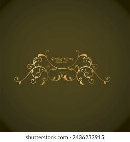 Creative Initial letter brand name logo design with modern business vector template. Creative isolated brand name monogram logo design