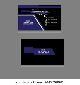Creative Initial letter business card logo design with modern business vector template. Creative isolated business card monogram logo design
