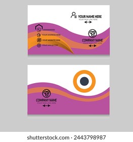 Creative Initial letter business card logo design with modern business vector template. Creative isolated business card monogram logo design

