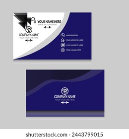 Creative Initial letter business card logo design with modern business vector template. Creative isolated business card monogram logo design
