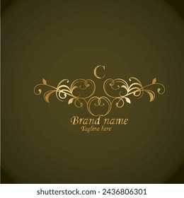 Creative Initial letter c logo design with modern business vector template. Creative isolated c monogram logo design