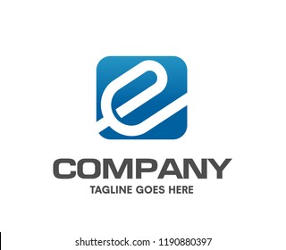creative initial letter e logo vector for business and finance company 