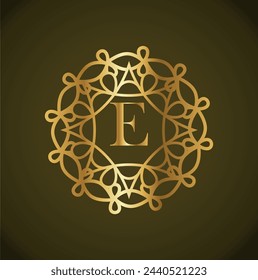 Creative Initial letter e logo design with modern business vector template. Creative isolated e monogram logo design