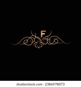 Creative Initial letter F logo design with modern business vector template. Creative isolated F monogram logo design