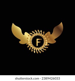 Creative Initial letter F logo design with modern business vector template. Creative isolated F monogram logo design