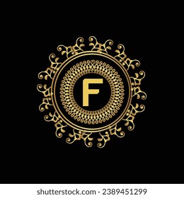 Creative Initial letter F logo design with modern business vector template. Creative isolated F monogram logo design
