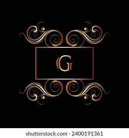 Creative Initial letter G logo design with modern business vector template. Creative isolated G monogram logo design