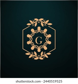 Diseño creativo del logotipo de la letra g inicial con plantilla moderna del vector del negocio. Diseño aislado creativo del logotipo del monograma del g
