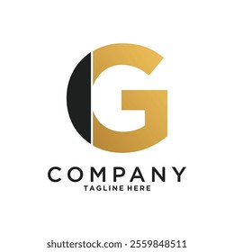 Creative initial letter G logo design icon