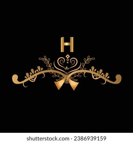 Creative Initial letter H logo design with modern business vector template. Creative isolated H monogram logo design
