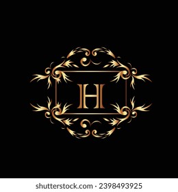Creative Initial letter H logo design with modern business vector template. Creative isolated H monogram logo design
