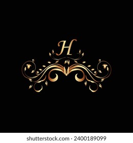Creative Initial letter H logo design with modern business vector template. Creative isolated H monogram logo design