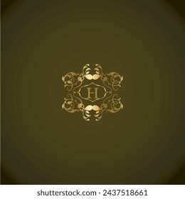 Creative Initial letter h logo design with modern business vector template. Creative isolated h monogram logo design
