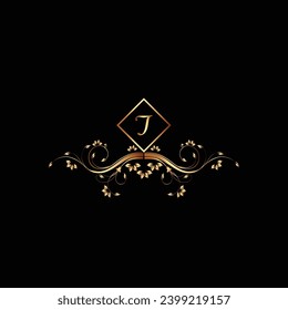 Creative Initial letter J logo design with modern business vector template. Creative isolated J monogram logo design
