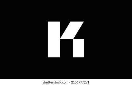 Creative initial letter K logo icon