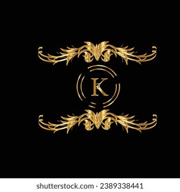 Creative Initial letter K logo design with modern business vector template. Creative isolated K monogram logo design