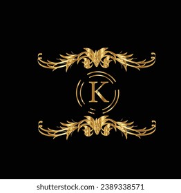 Creative Initial letter K logo design with modern business vector template. Creative isolated K monogram logo design