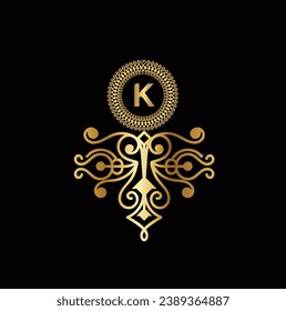Creative Initial letter k logo design with modern business vector template. Creative isolated k monogram logo design