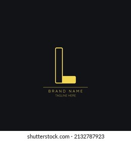 Creative initial letter L logo icon