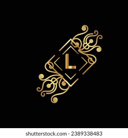 Creative Initial letter L logo design with modern business vector template. Creative isolated L monogram logo design
