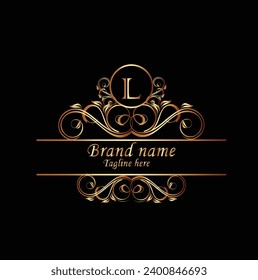 Creative Initial letter L logo design with modern business vector template. Creative isolated L monogram logo design