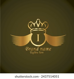 Kreativer Anfangsbuchstabe im Logo-Design mit moderner Business-Vektor-Vorlage. Kreatives, isoliertes Monogramm-Logo-Design