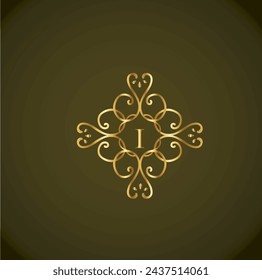 Diseño de logotipo inicial creativo con plantilla de vector de negocios moderna. Creativo aislado en diseño de logotipo de monograma
