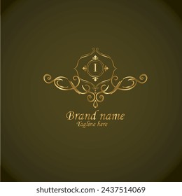 Diseño de logotipo inicial creativo con plantilla de vector de negocios moderna. Creativo aislado en diseño de logotipo de monograma