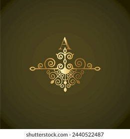 Creative Initial letter a logo design with modern business vector template. Creative isolated a monogram logo design

