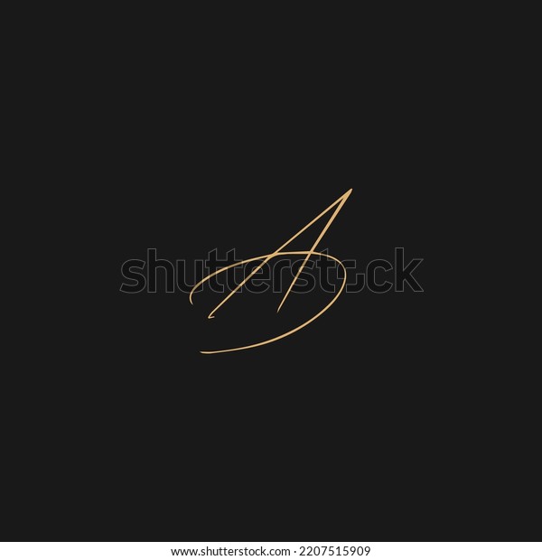 Creative Initial Letter Logo Design Vector Stock Vector (Royalty Free ...