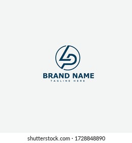  Creative Initial letter LP logo vector design template 