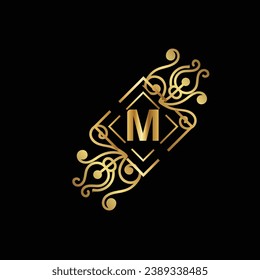 Creative Initial letter M logo design with modern business vector template. Creative isolated M monogram logo design
