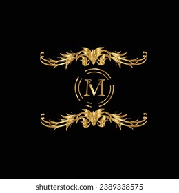 Creative Initial letter M logo design with modern business vector template. Creative isolated M monogram logo design