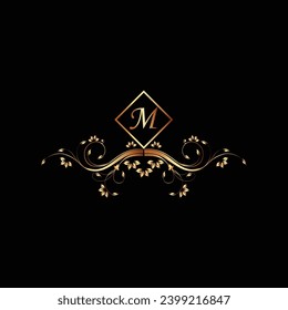 Creative Initial letter M logo design with modern business vector template. Creative isolated M monogram logo design