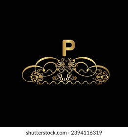 Creative Initial letter P logo design with modern business vector template. Creative isolated P monogram logo design