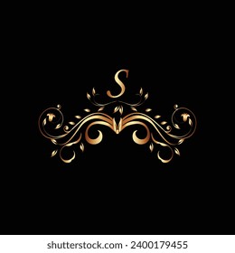 Creative Initial letter S logo design with modern business vector template. Creative isolated S monogram logo design
