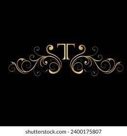Creative Initial letter T logo design with modern business vector template. Creative isolated T monogram logo design
