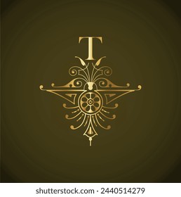 Diseño de logotipo inicial creativo de la letra t con plantilla de vector de negocios moderna. Diseño aislado creativo del logotipo del monograma
