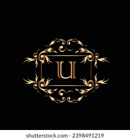 Creative Initial letter U logo design with modern business vector template. Creative isolated U monogram logo design
