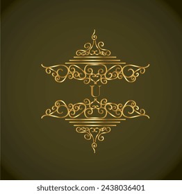 Creative Initial letter u logo design with modern business vector template. Creative isolated u monogram logo design
