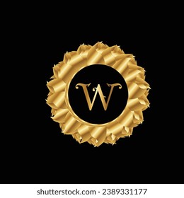 Creative Initial letter W logo design with modern business vector template. Creative isolated W monogram logo design
