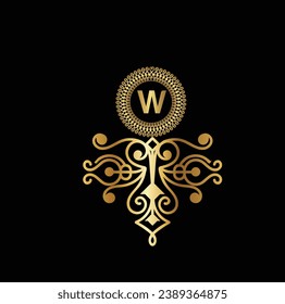 Creative Initial letter W logo design with modern business vector template. Creative isolated W monogram logo design

