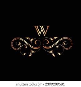 Creative Initial letter W logo design with modern business vector template. Creative isolated W monogram logo design