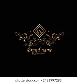 Creative Initial letter w logo design with modern business vector template. Creative isolated w monogram logo design
