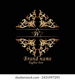 Creative Initial letter w logo design with modern business vector template. Creative isolated w monogram logo design
