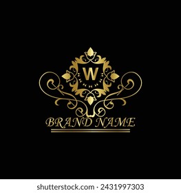 Creative Initial letter w logo design with modern business vector template. Creative isolated w monogram logo design
